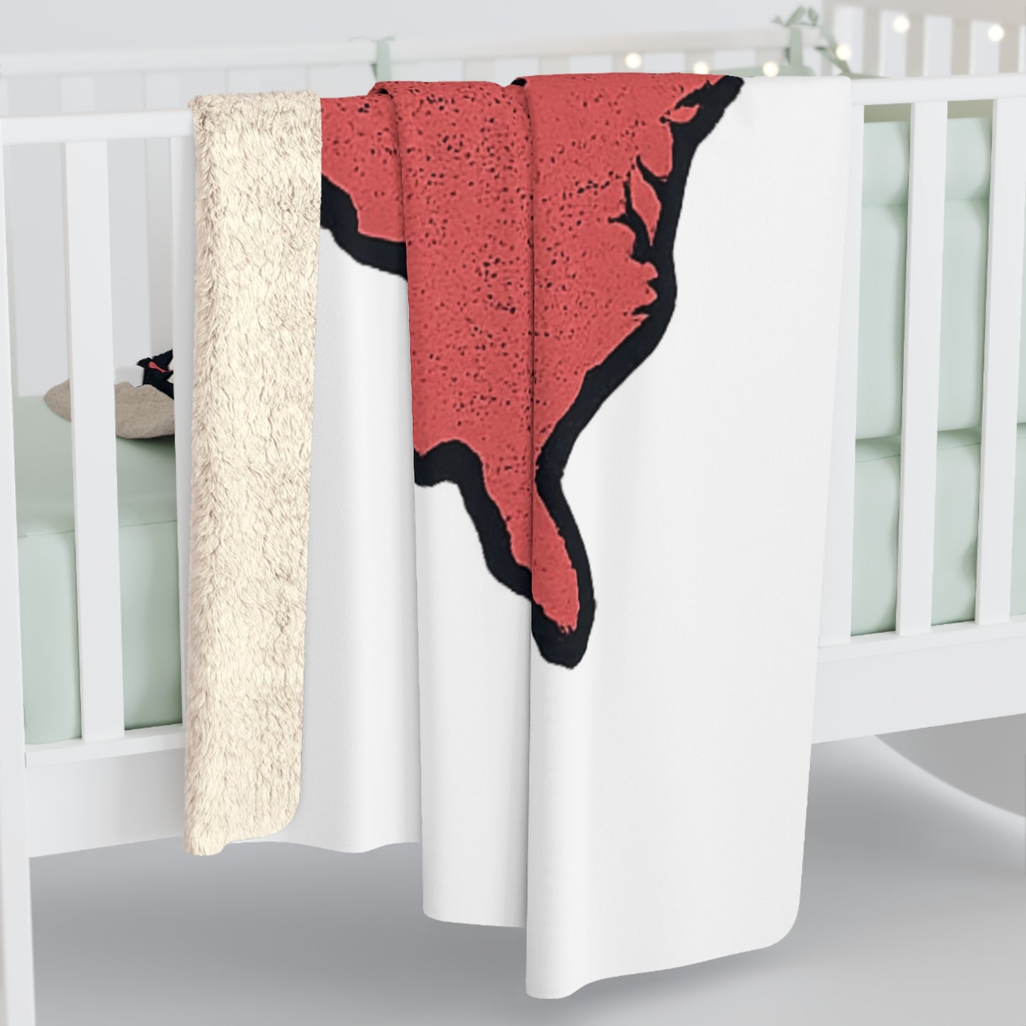 Stolen Conquered USA Sherpa Blanket