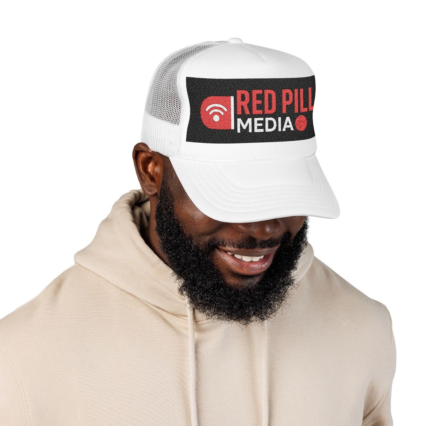 Red Pill Media Embroidered Foam Trucker Hat