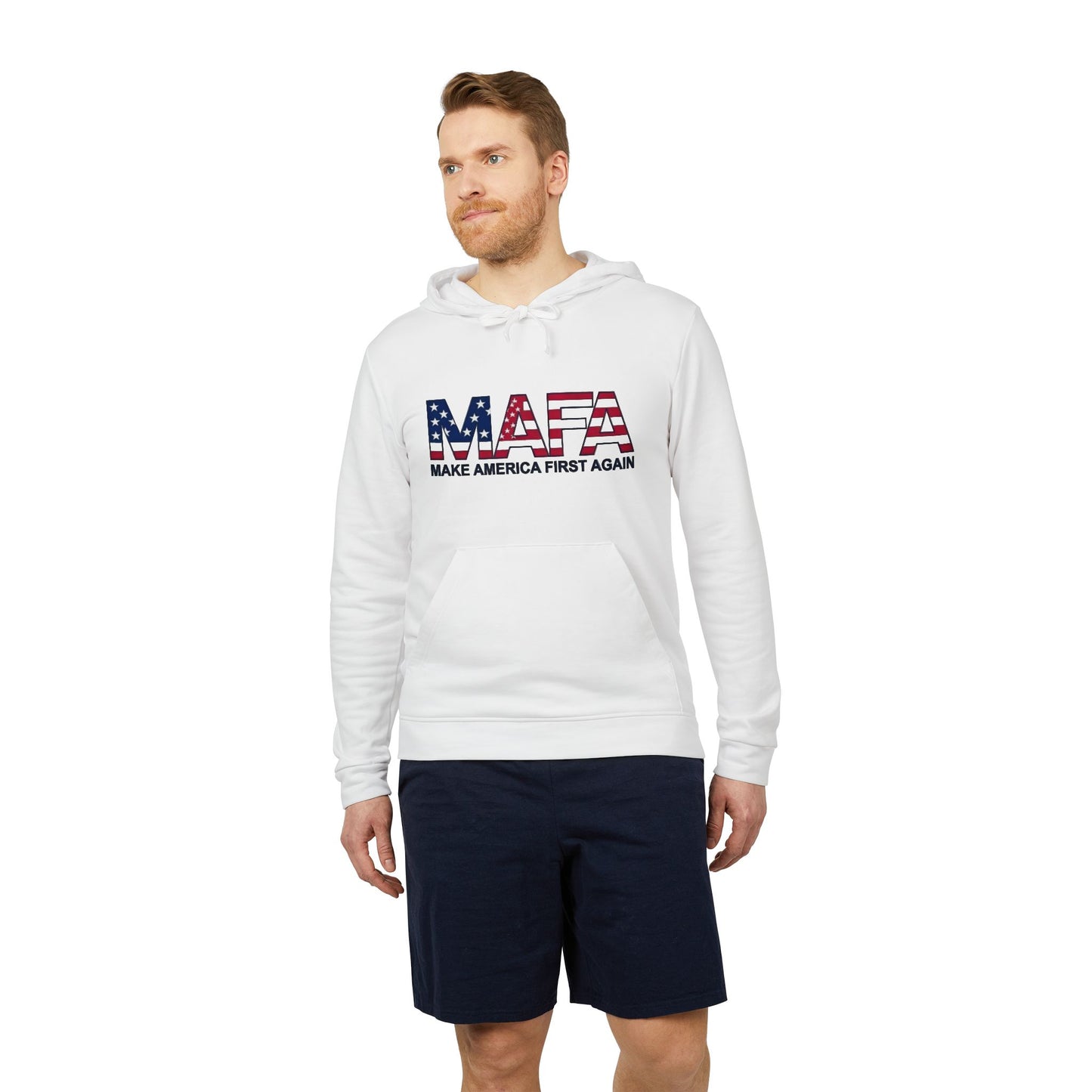 M.A.F.A "Make America First Again" Adidas Brand Hoodie