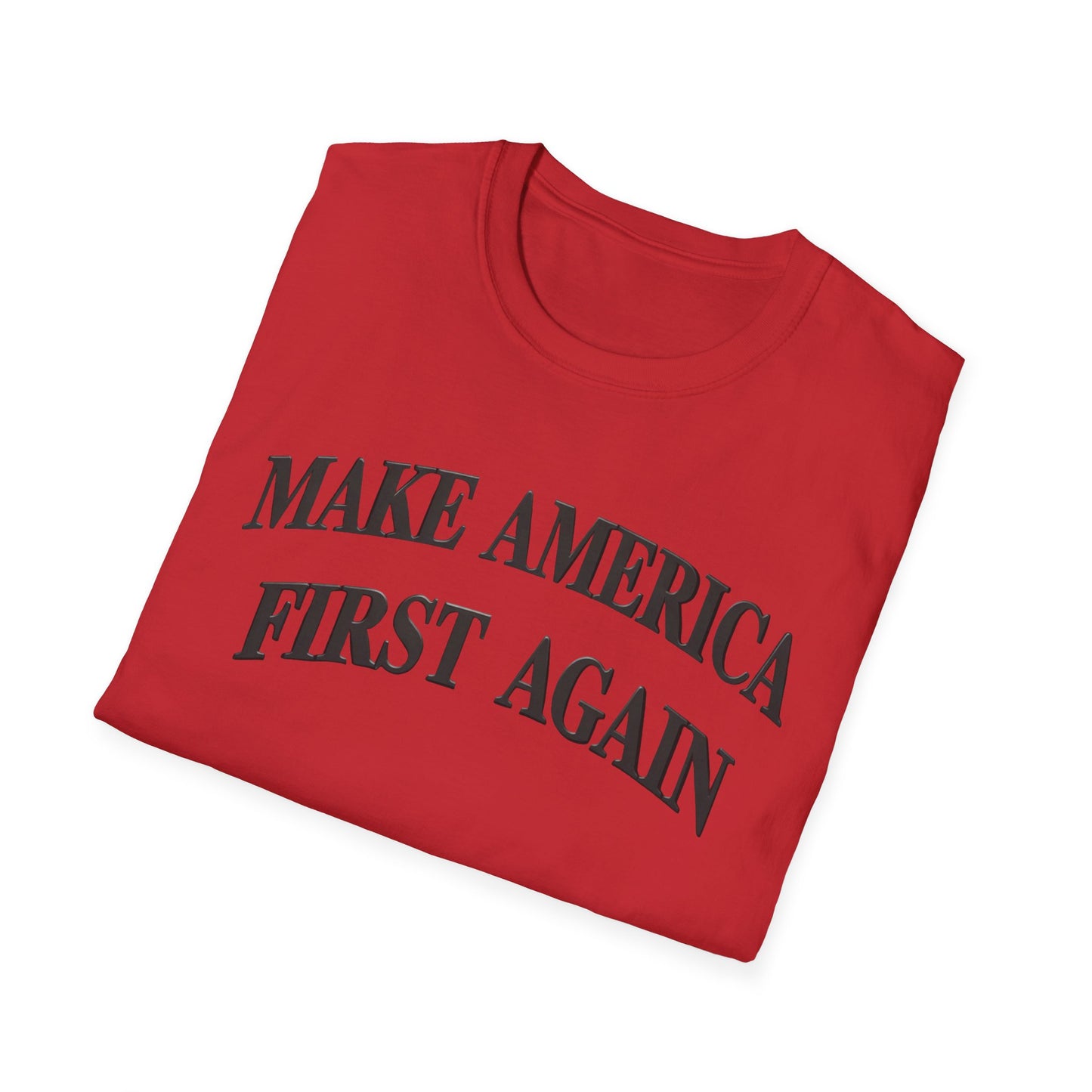 Black Make America First Again T-Shirt