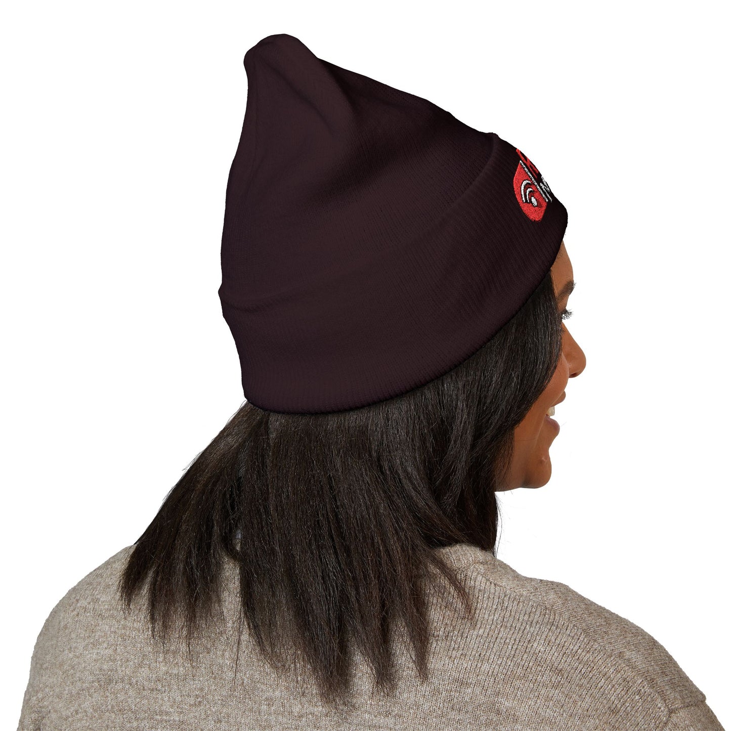 Red Pill Media Embroidered Cuffed Beanie