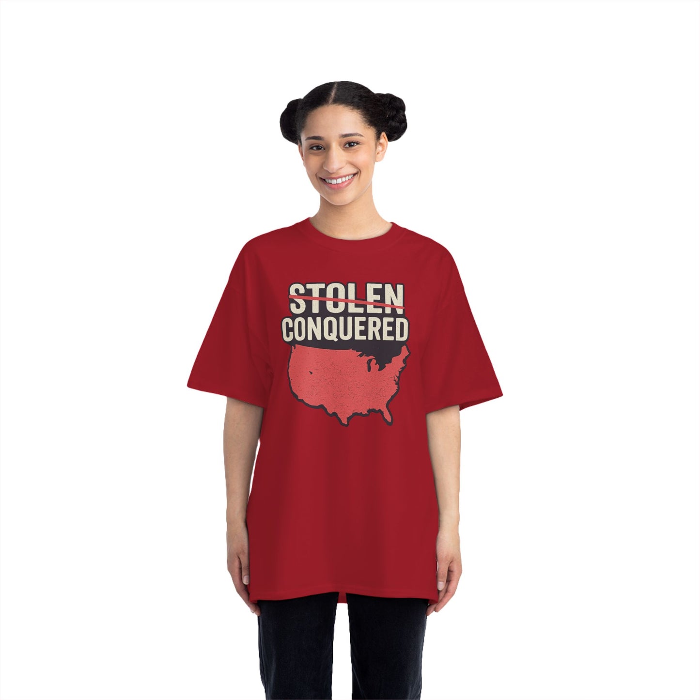 Stolen Conquered USA Hanes Brand T-Shirt