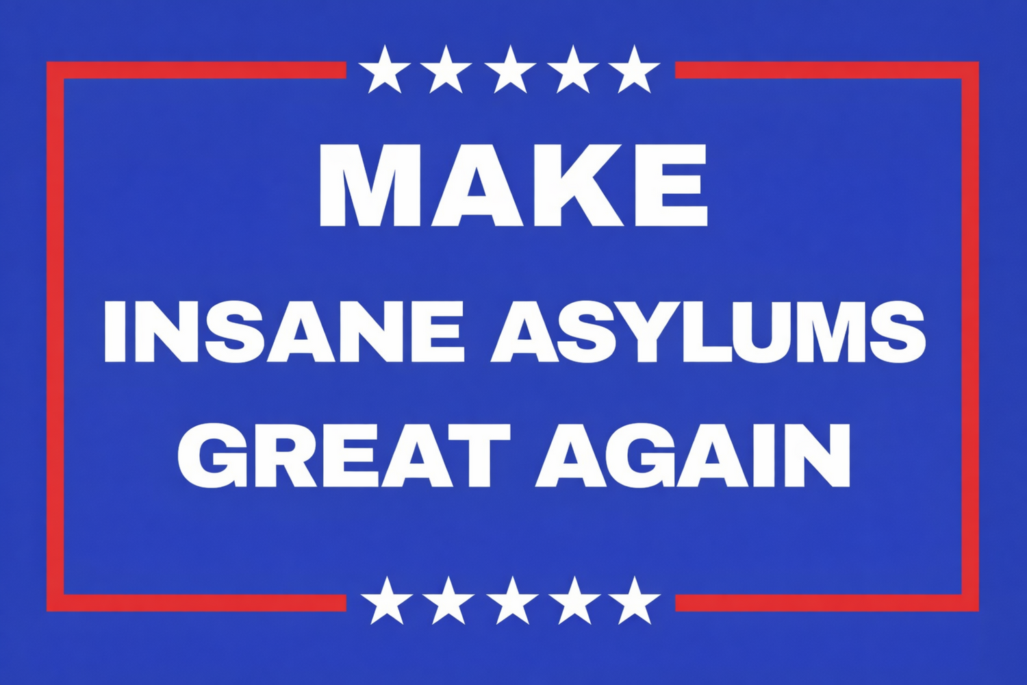"MAKE INSANE ASYLUMS GREAT AGAIN" Collection