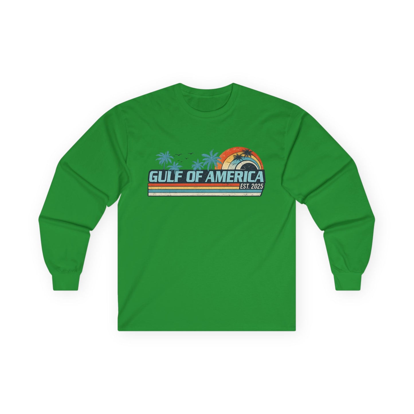 Gulf of America Vintage Gildan Brand Long Sleeve Tee