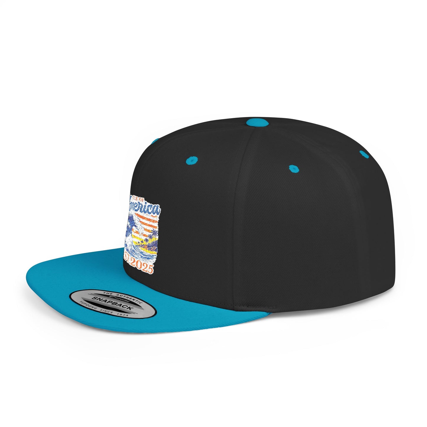Gulf of America Est. 2025 Waves Snapback Hat