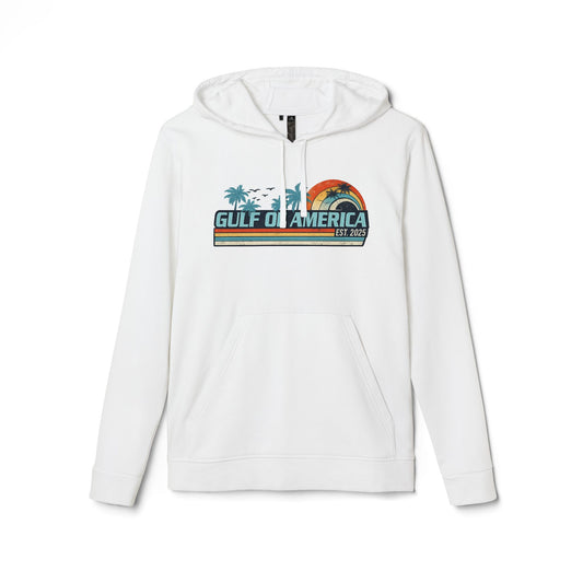 Gulf of America Vintage Adidas Brand Hoodie