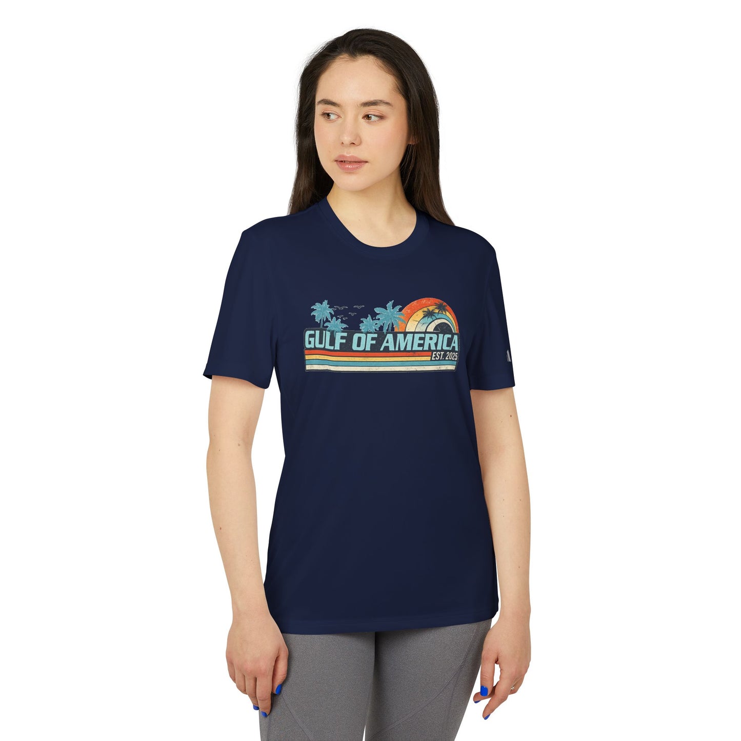 Gulf of America Vintage Adidas Brand T-Shirt