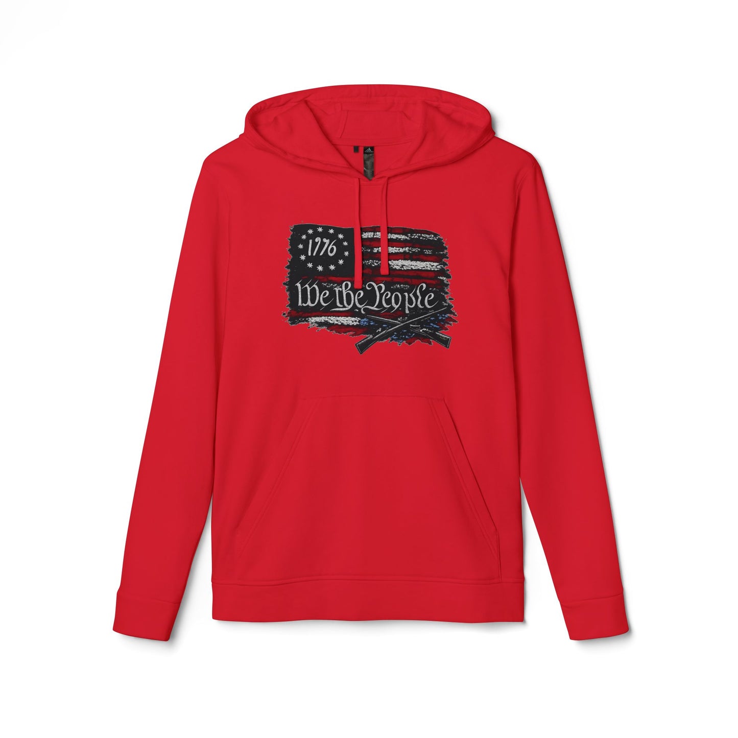 We the People 1776 Flag Adidas Brand Hoodie