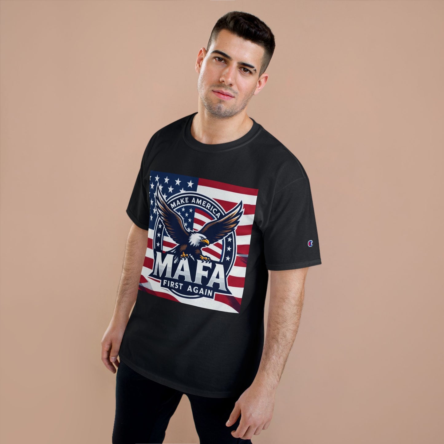 M.A.F.A "Make America First Again" Champion Brand T-Shirt