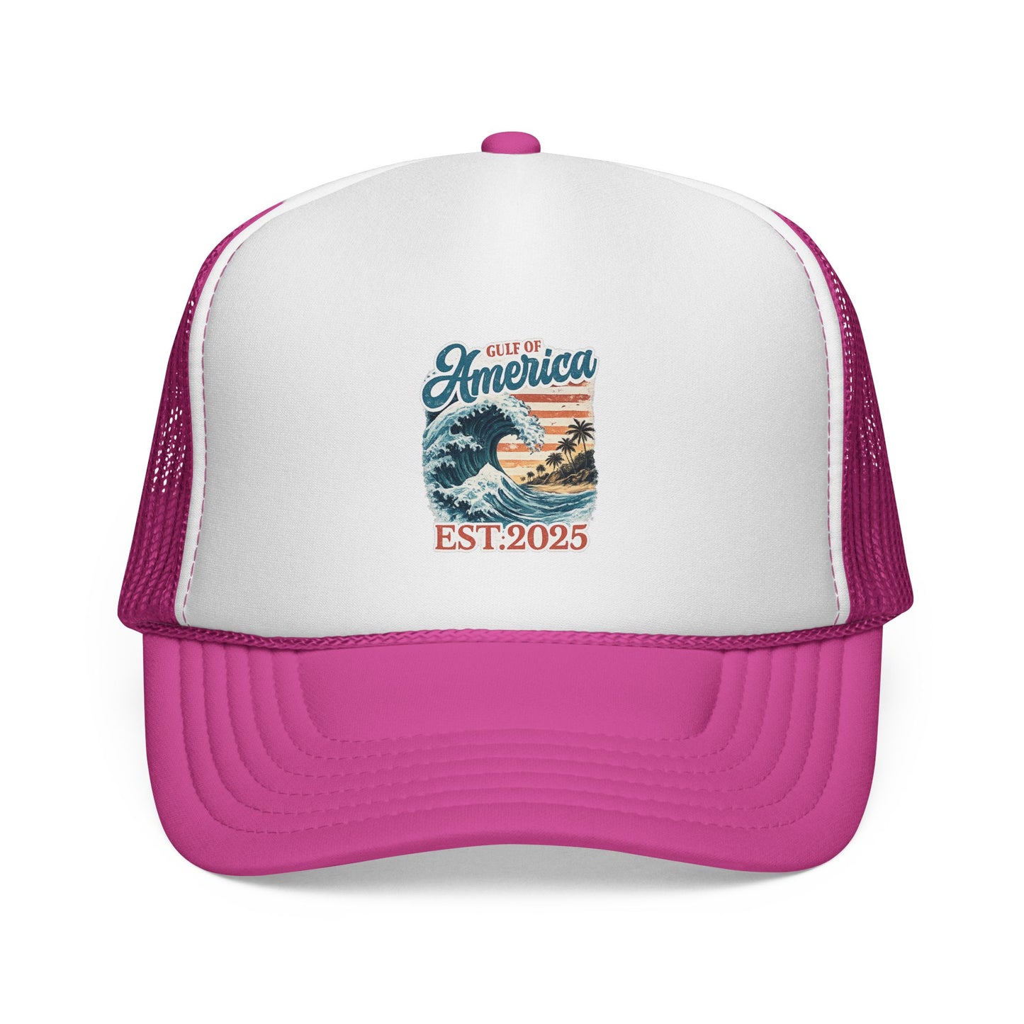 Gulf of America Est. 2025 Waves Trucker Cap