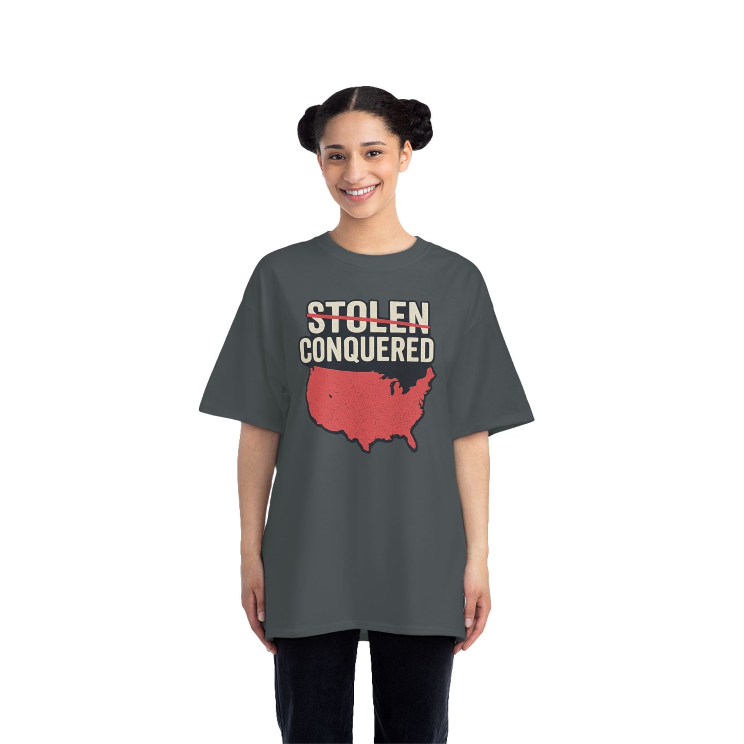 Stolen Conquered USA Hanes Brand T-Shirt