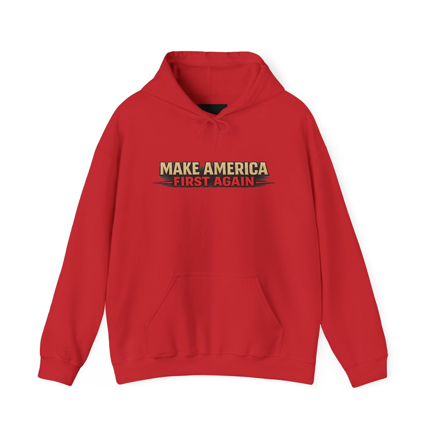 "Make America First Again" America First Is Not A Slogan - It's A Standard Comfort Color Brand Hoodie