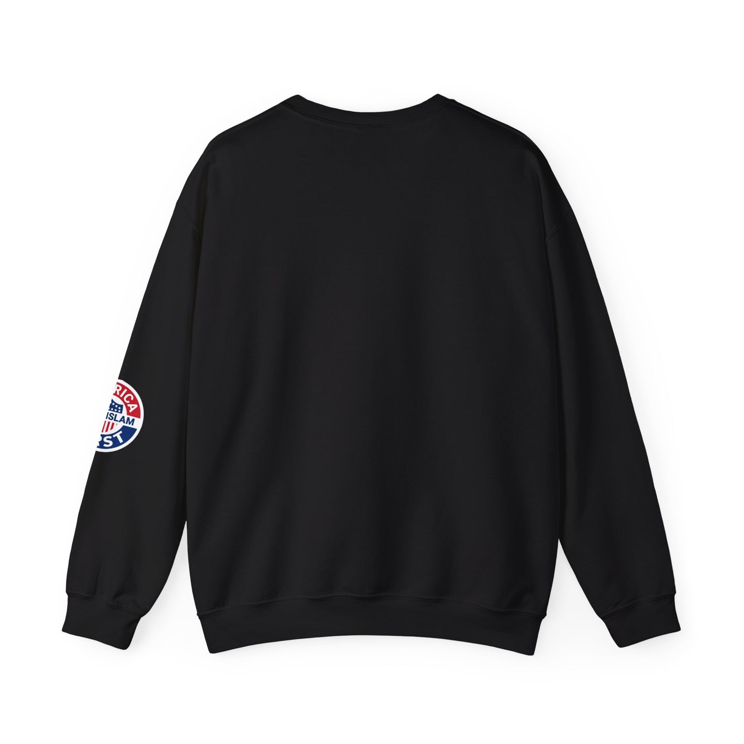 Zohran Mam-Commie Sucks/America First F*CK ISLAM Gildan Brand Crewneck Sweatshirt