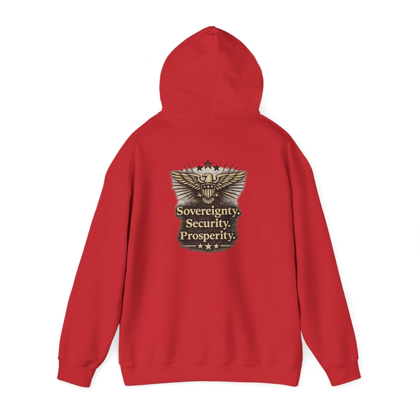 M.A.F.A. "Statue Of Liberty" "Sovereignty Security Prosperity " Comfort Color Brand Hoodie