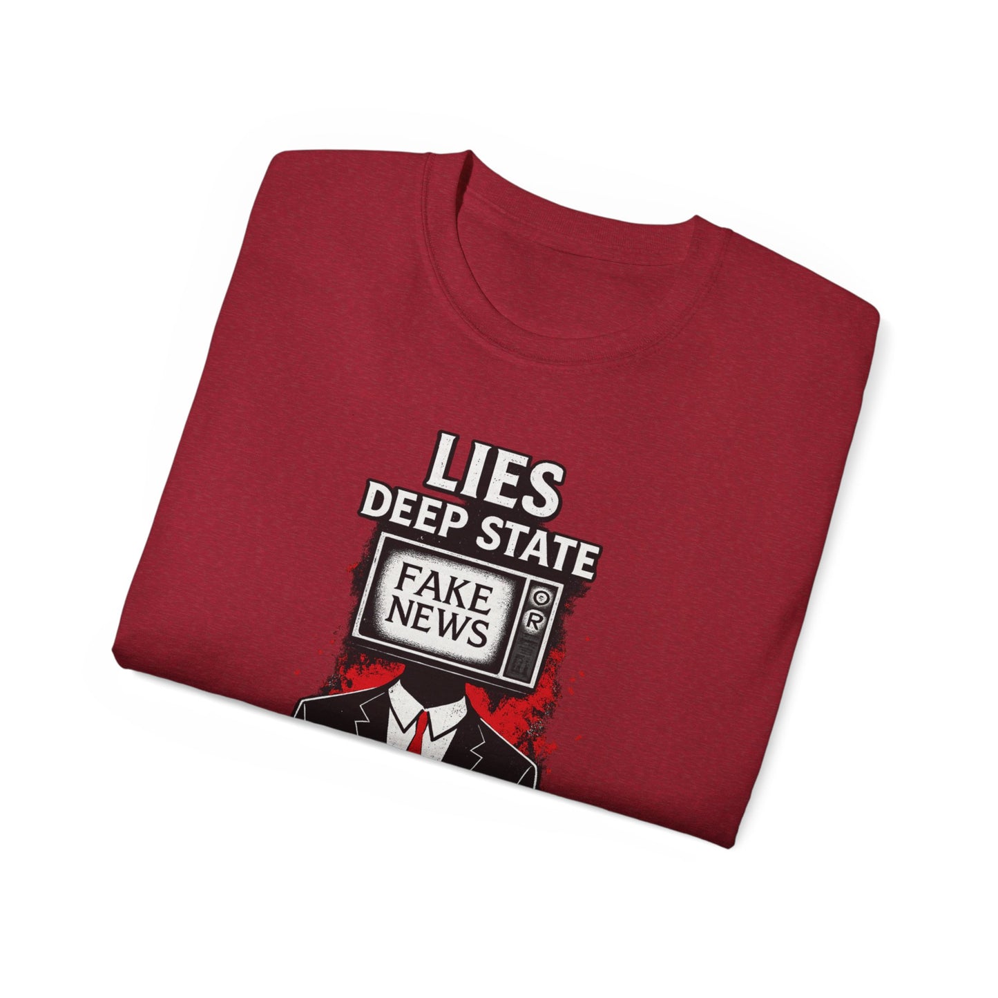 Fake News Political Statement Gildan Brand T-Shirt