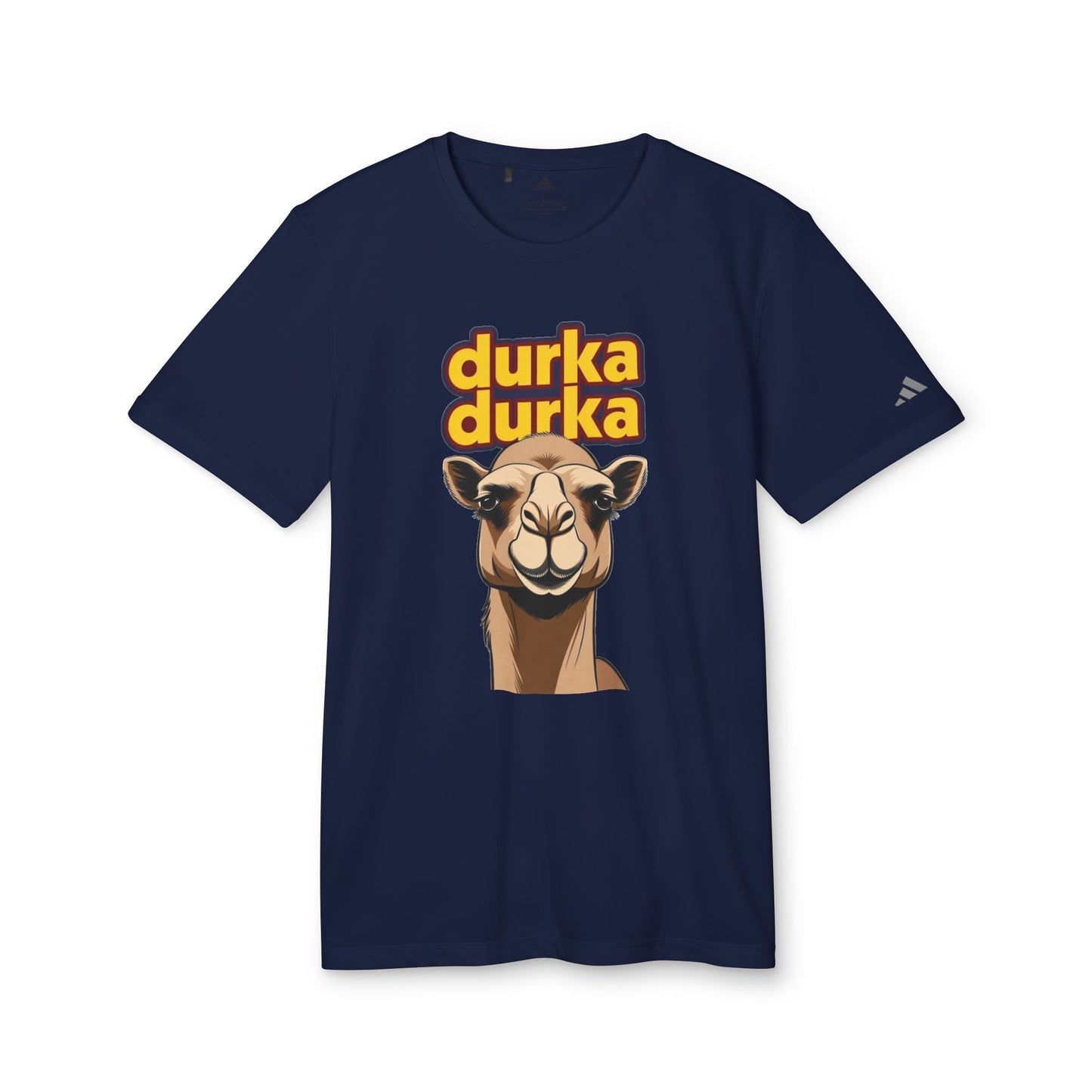 "Durka Durka" Camel Adidas Brand T-Shirt