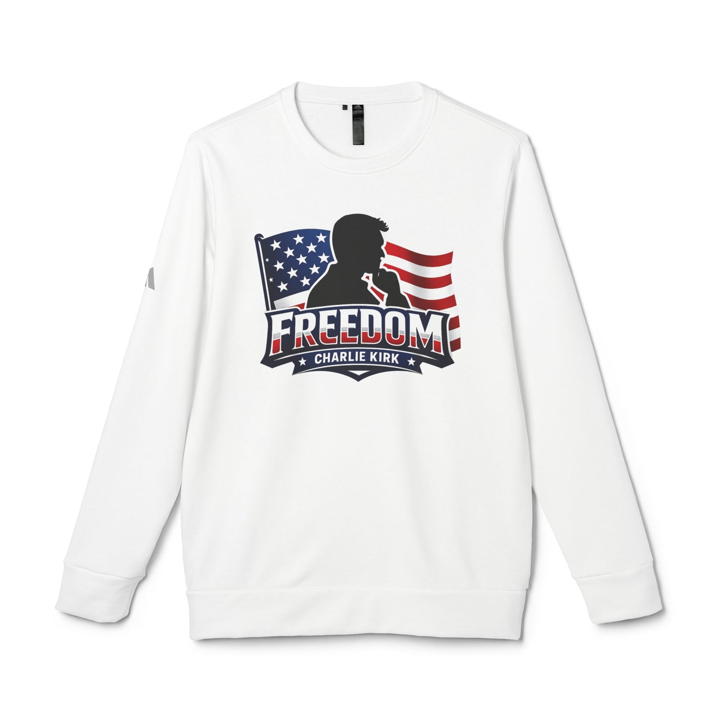 Charlie Kirk Freedom Crewneck Adidas Sweatshirt