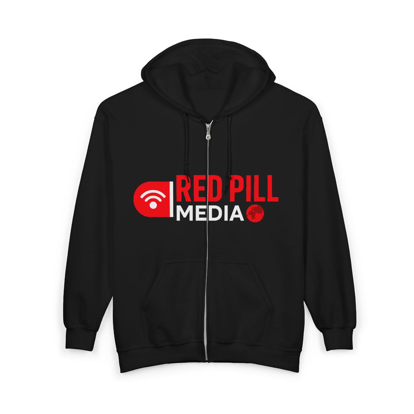 Red Pill Media Full-Zip Hoodie