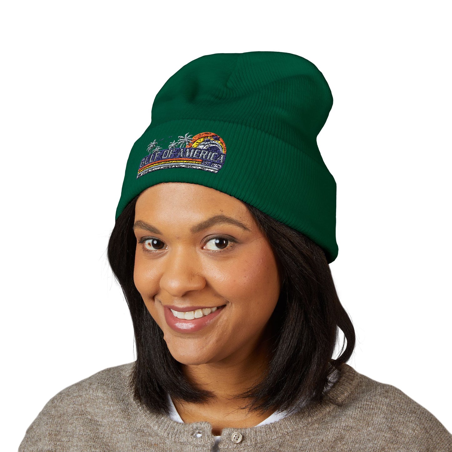 Gulf of America Vintage Cuffed Beanie