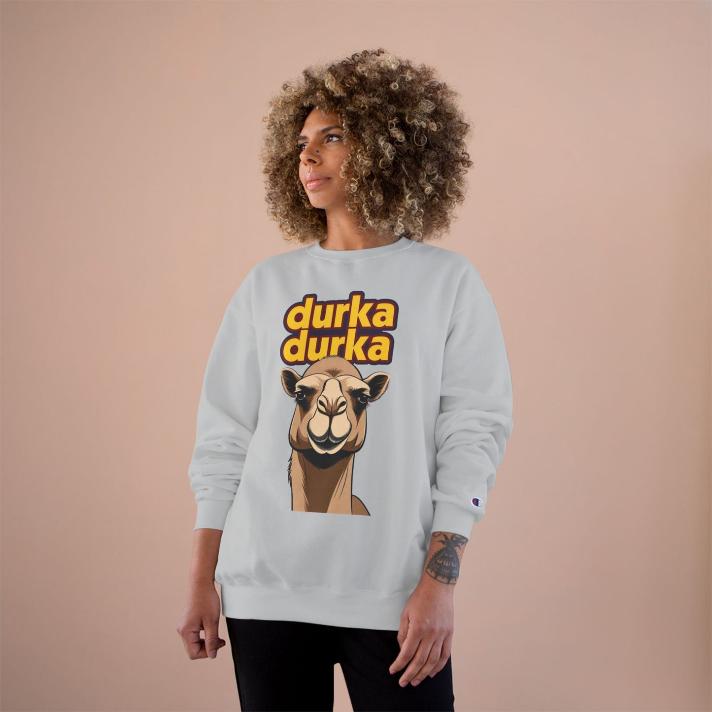 "Durka Durka Camel Champion Crewneck Sweatshirt