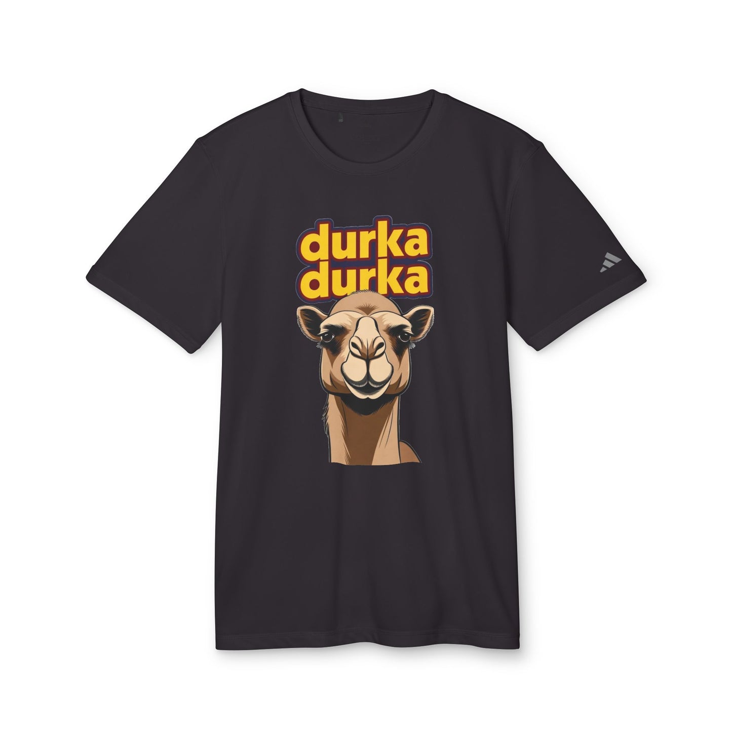 "Durka Durka" Camel Adidas Brand T-Shirt
