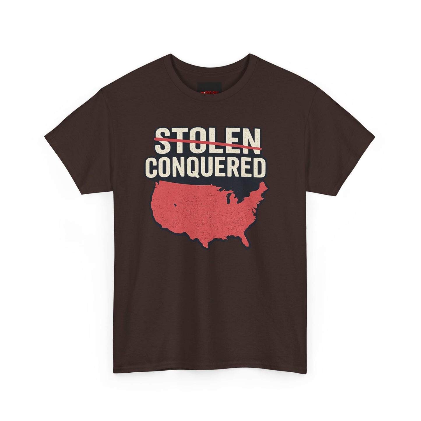 Stolen Conquered USA Gildan Brand T-Shirt