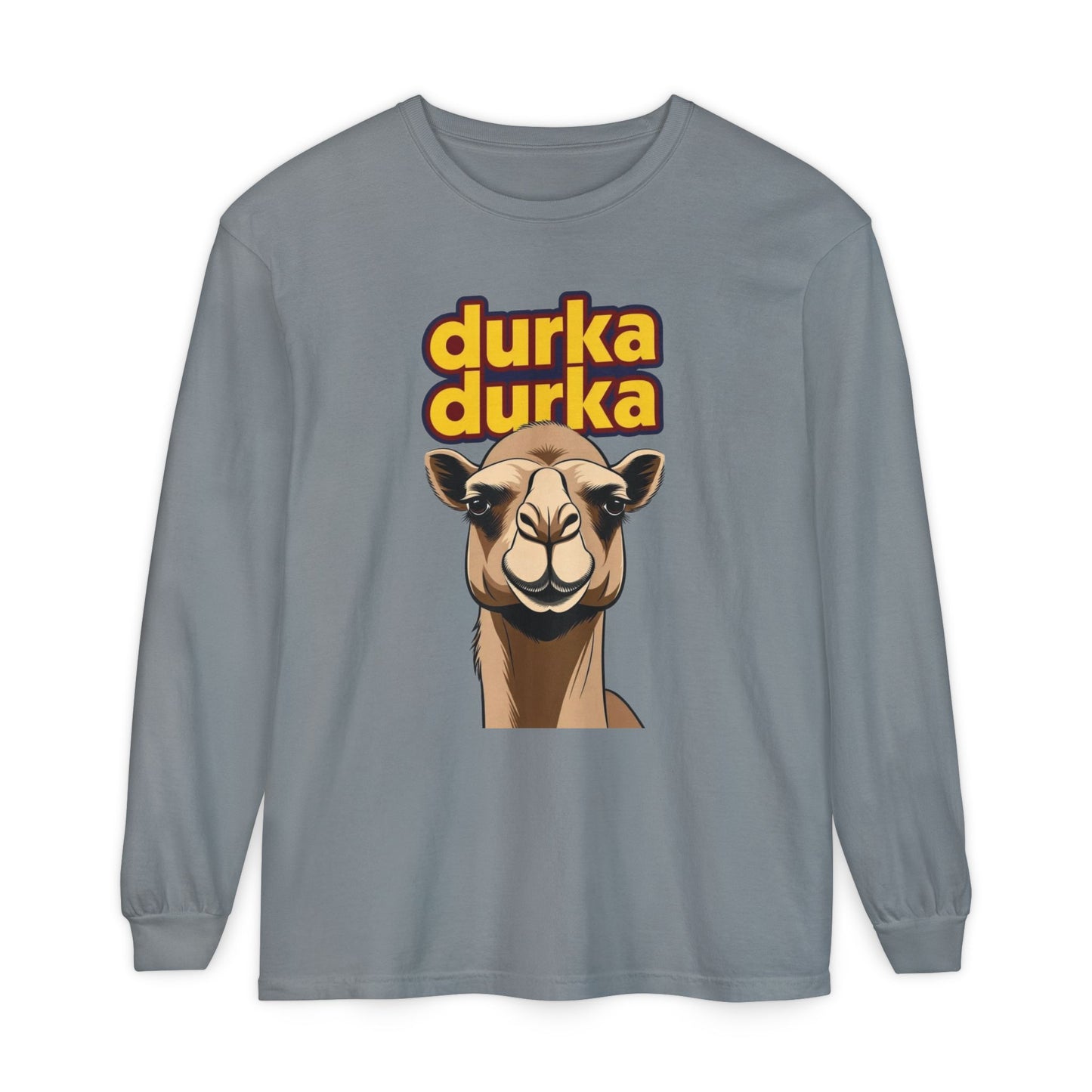 "Durka Durka" Camel Gildan Brand Long Sleeve Tee