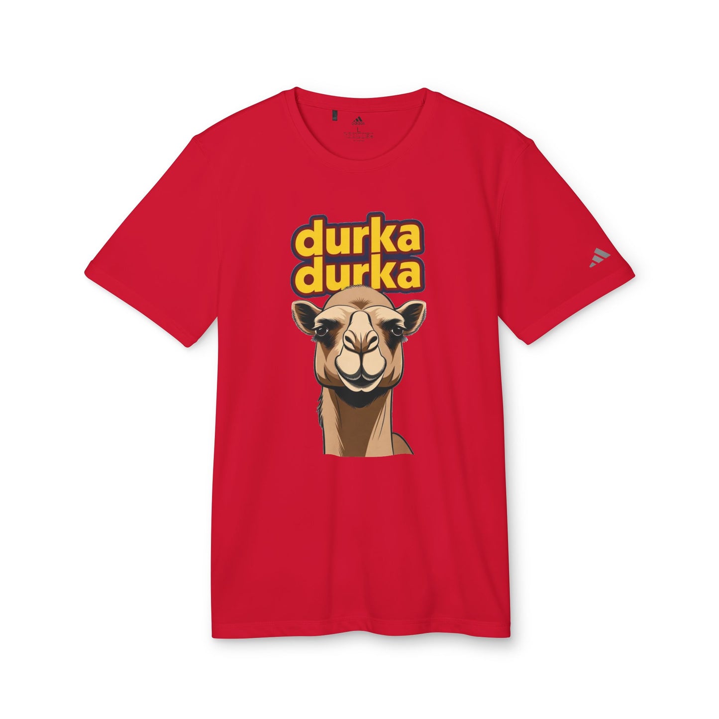 "Durka Durka" Camel Adidas Brand T-Shirt