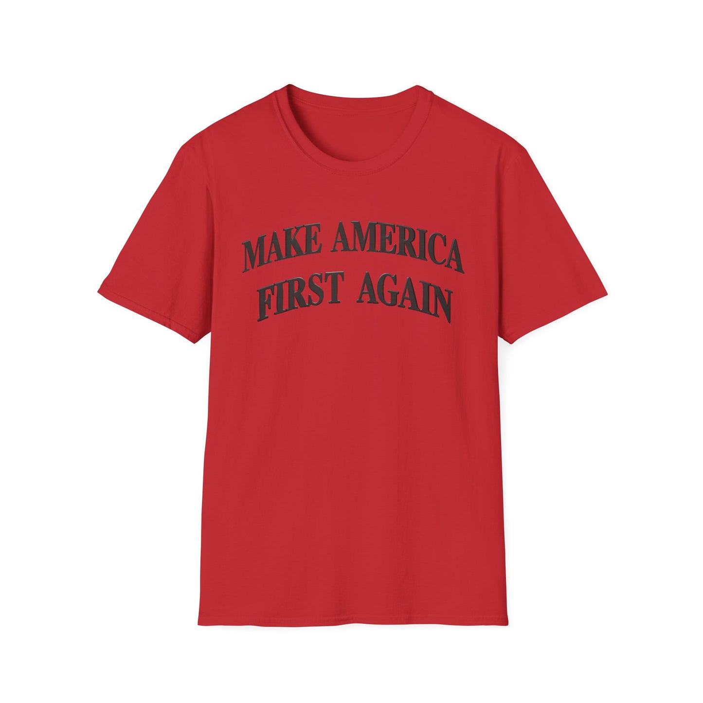 Black Make America First Again T-Shirt