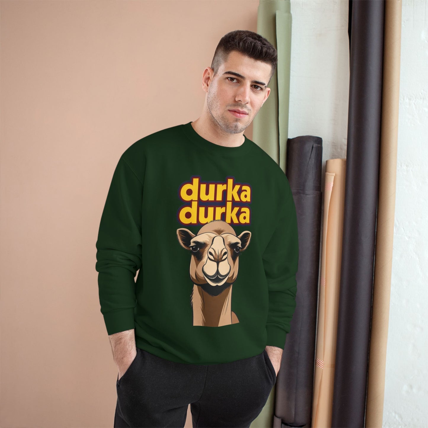 "Durka Durka Camel Champion Crewneck Sweatshirt