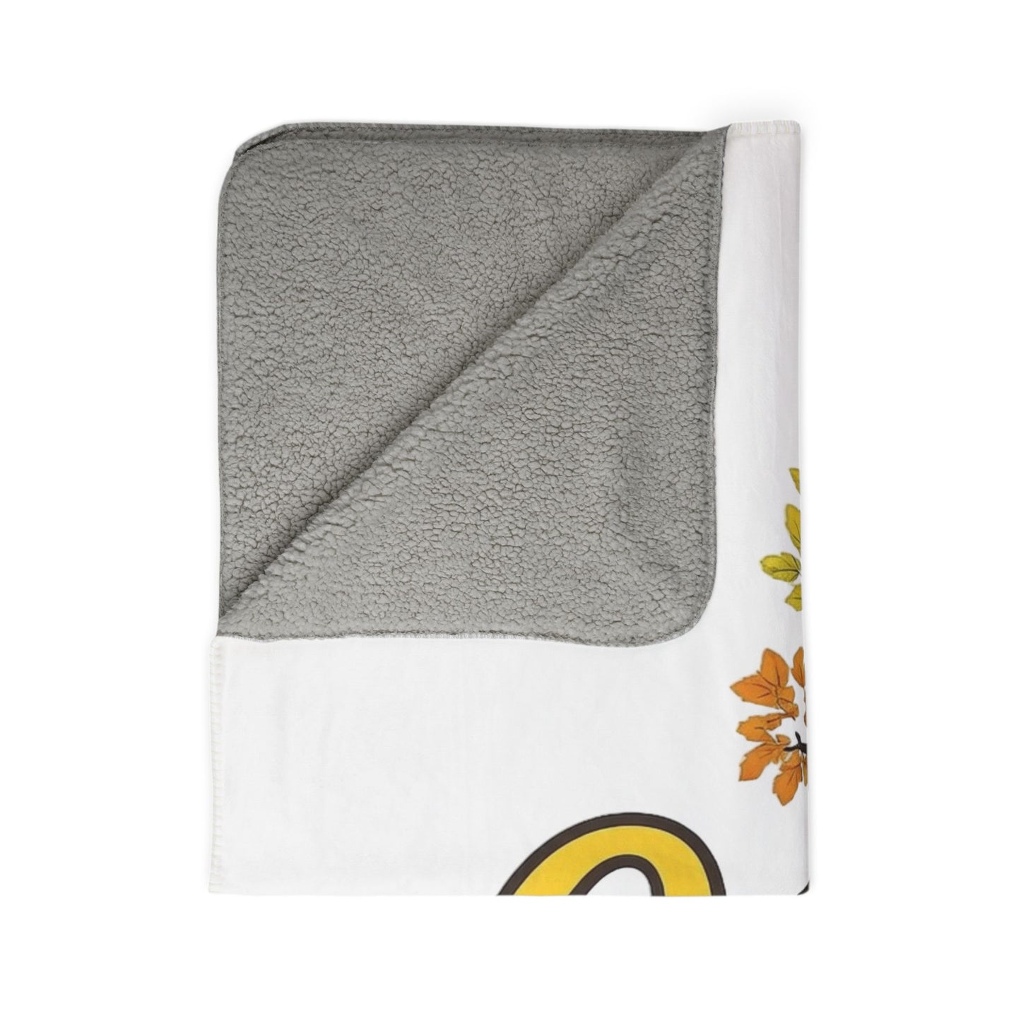 "Quality Learing Center" 1-800-FRAUD Fleece Sherpa Blanket