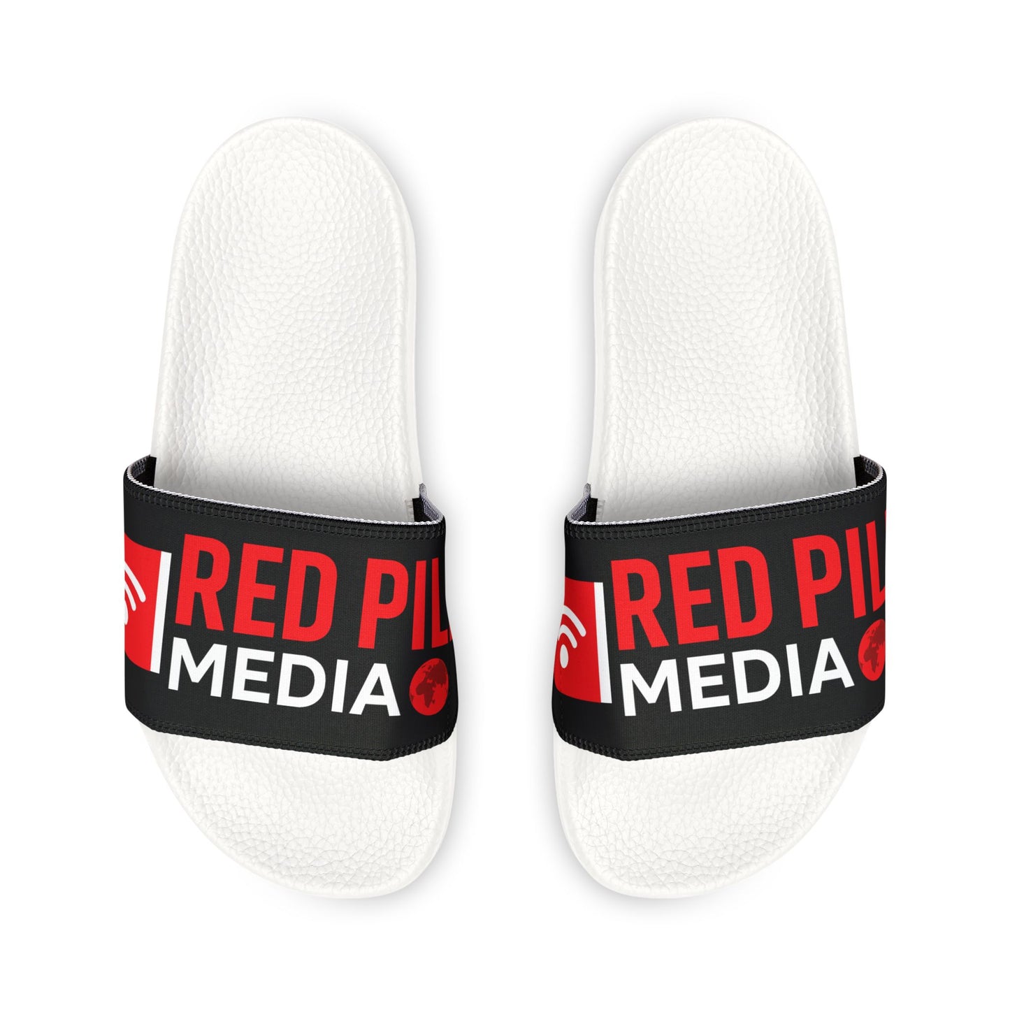 Red Pill Media Men's Removable-Strap Slide Sandals