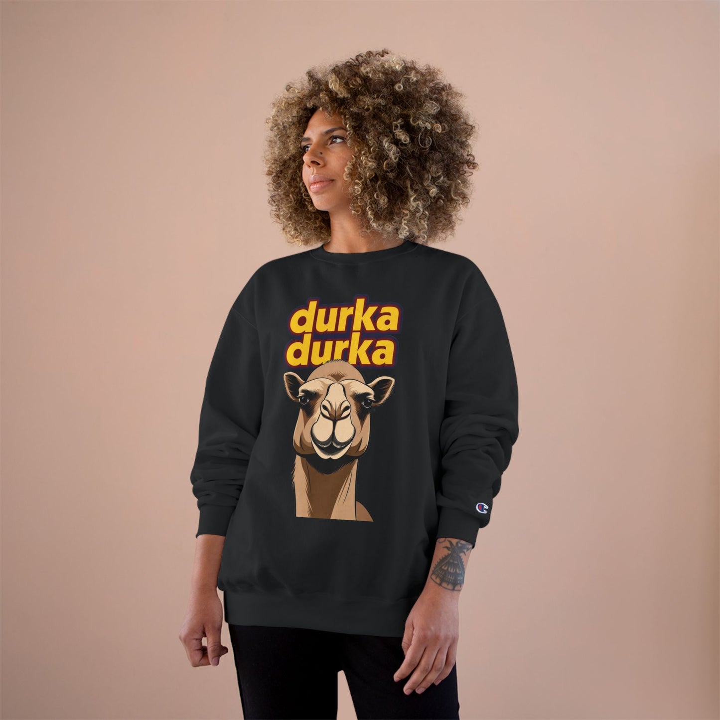 "Durka Durka Camel Champion Crewneck Sweatshirt