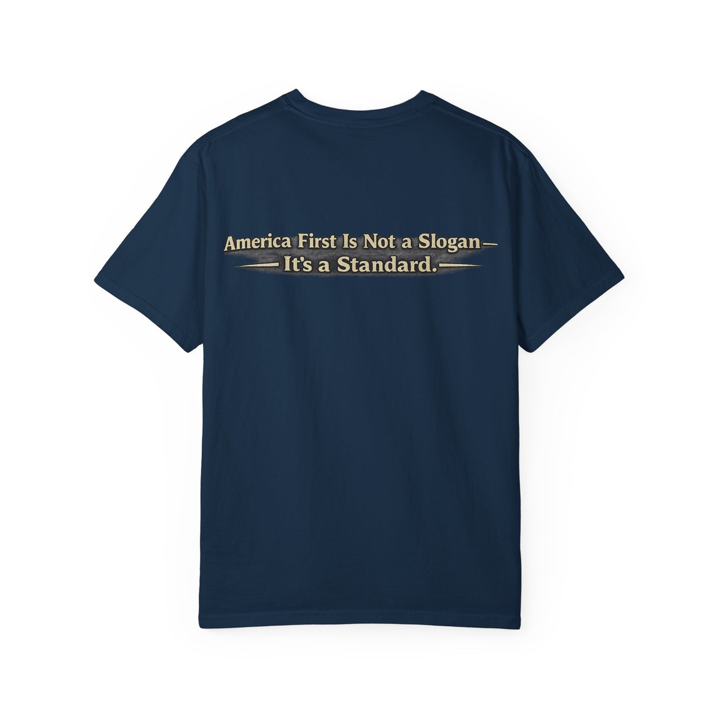"Make America First Again" Book Merch Comfort Color Brand T-Shirt