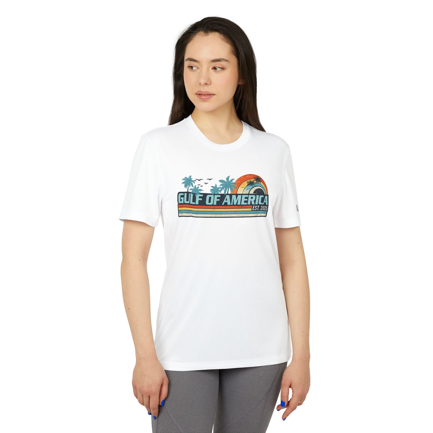 Gulf of America Vintage Adidas Brand T-Shirt
