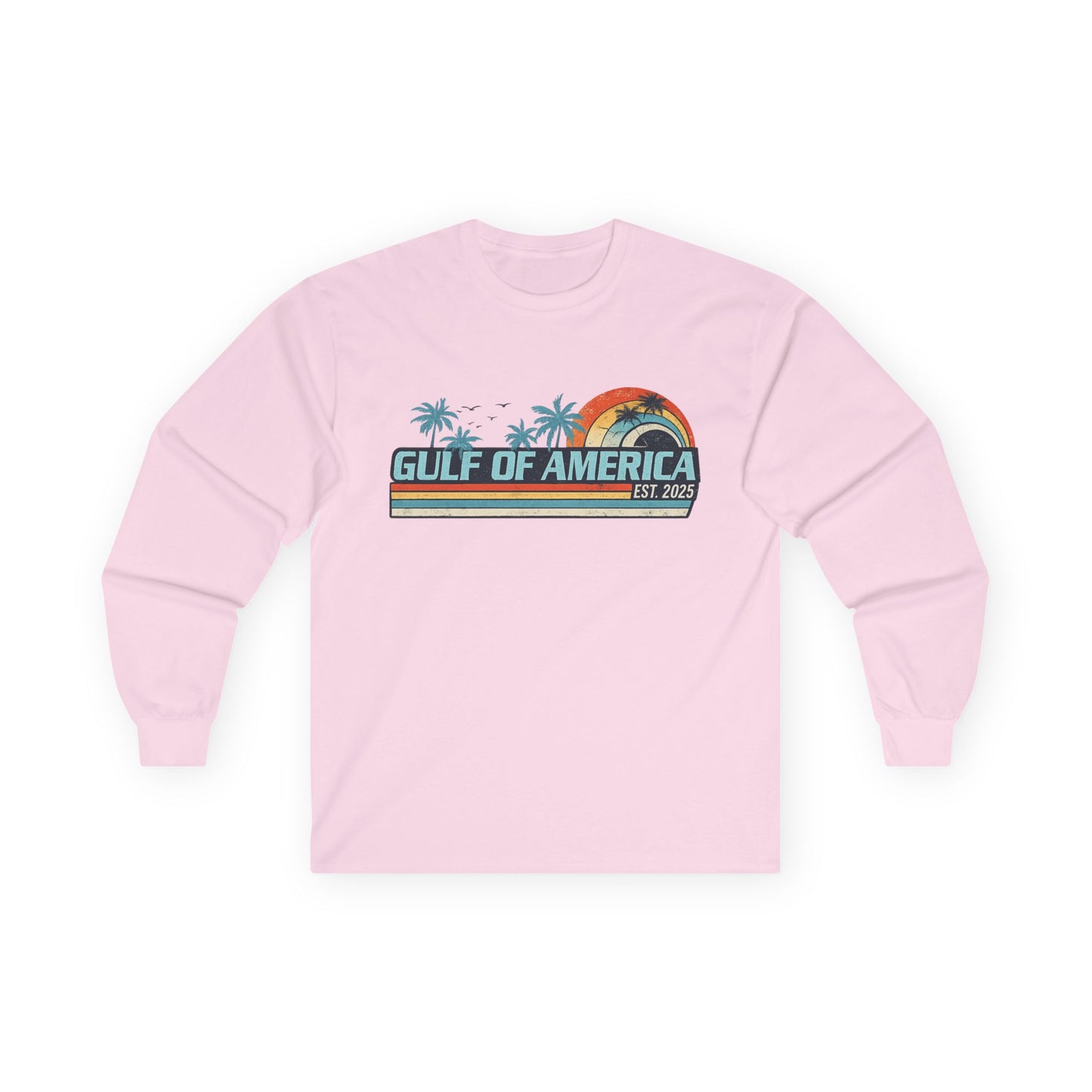 Gulf of America Vintage Gildan Brand Long Sleeve Tee