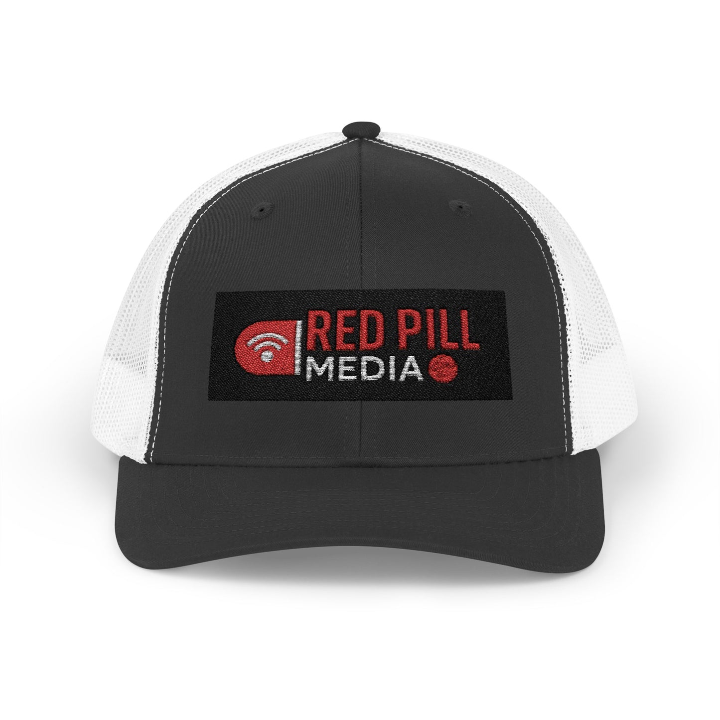 Red Pill Media Snapback Trucker Cap