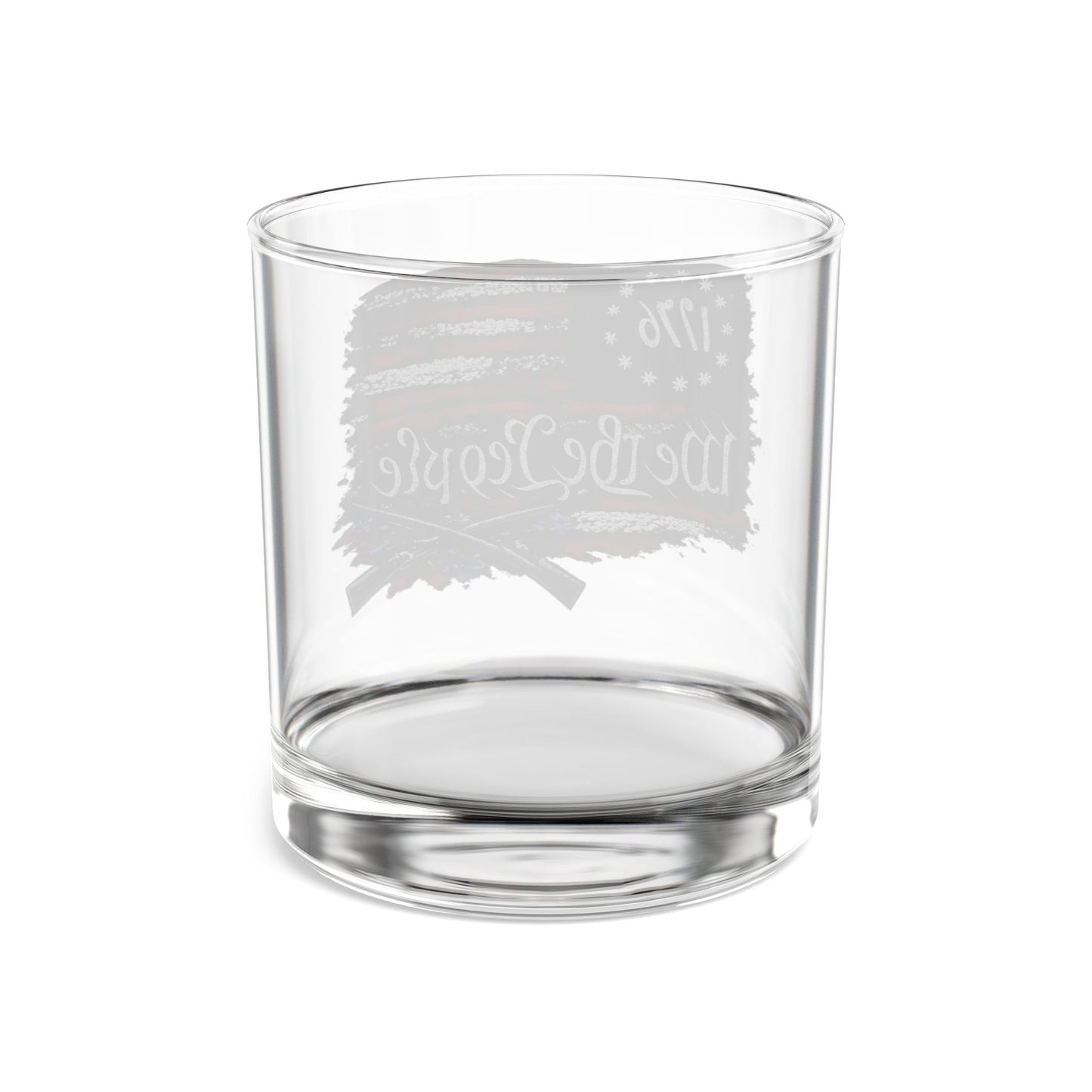 We The People 1776 Whiskey On The Rocks 10oz Glass