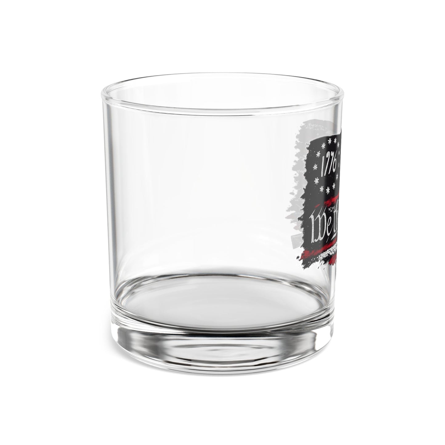 We The People 1776 Whiskey On The Rocks 10oz Glass