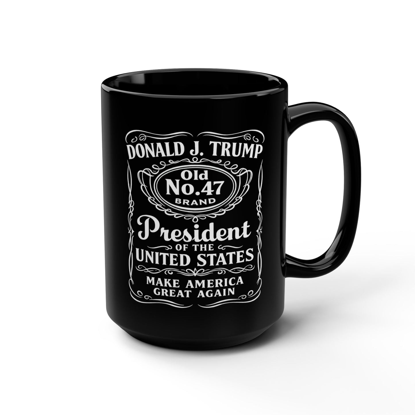 Trump "Old No. 47" President 15oz Coffee Mug