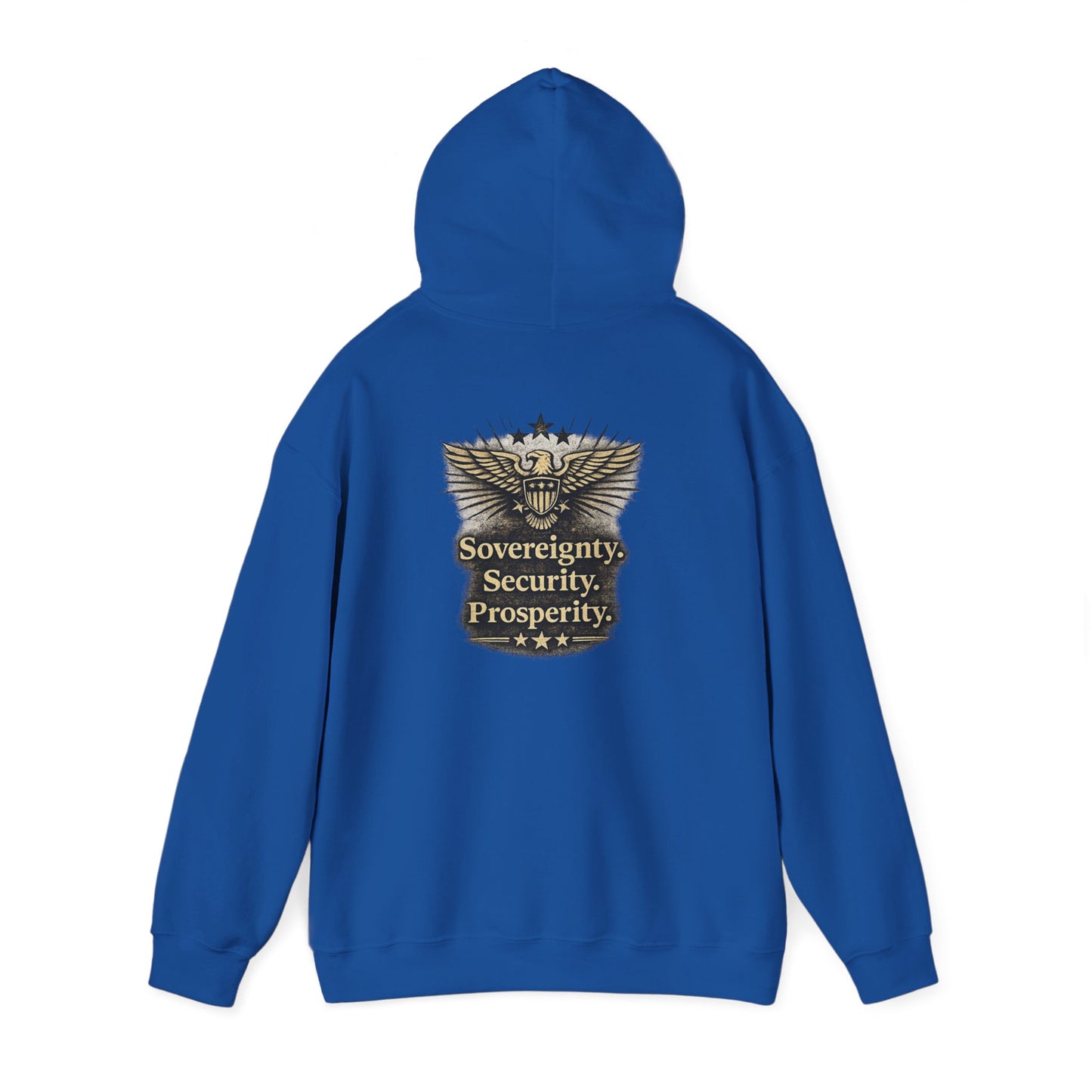 M.A.F.A. "Statue Of Liberty" "Sovereignty Security Prosperity " Comfort Color Brand Hoodie