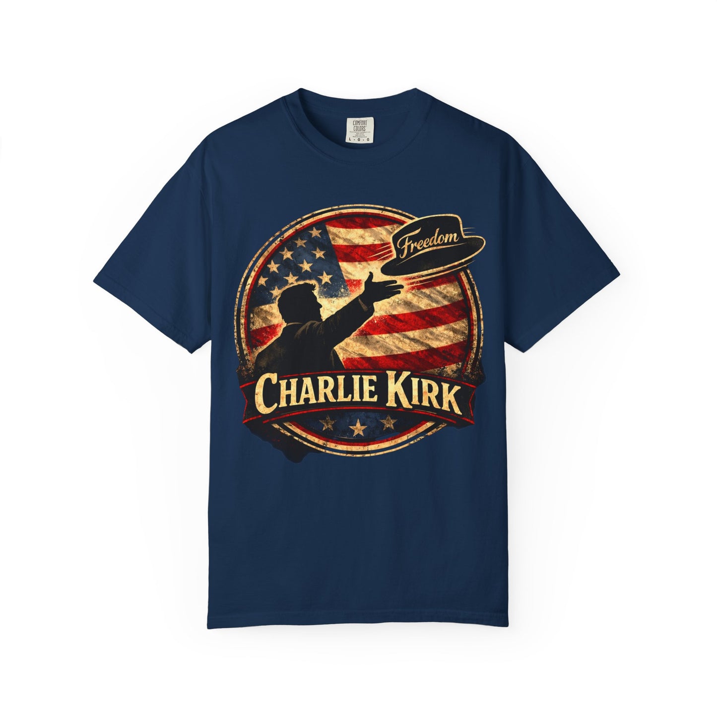 Charlie Kirk Freedom Graphic T-Shirt — Charlie Kirk Design