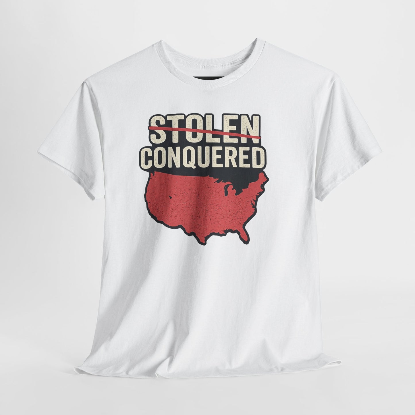 Stolen Conquered USA Gildan Brand T-Shirt