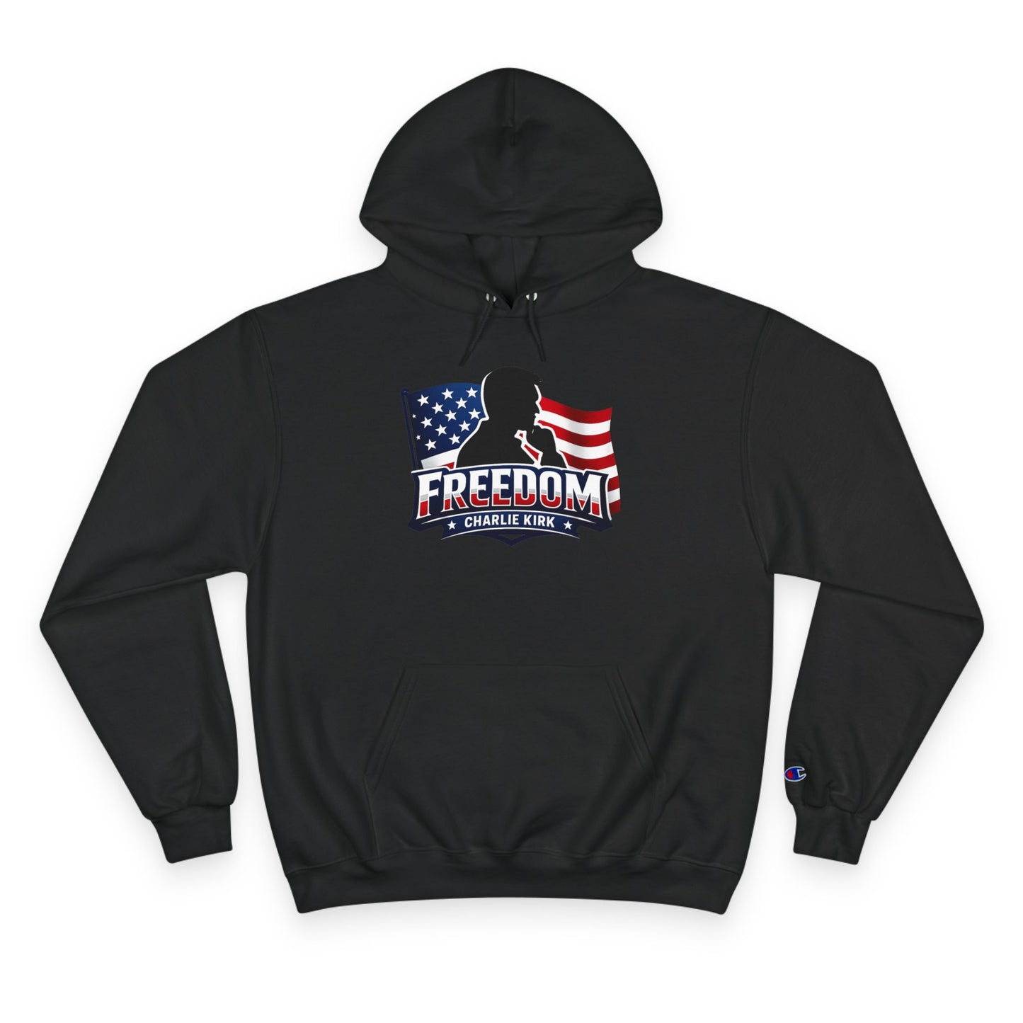Charlie Kirk Freedom Champion Brand Hoodie