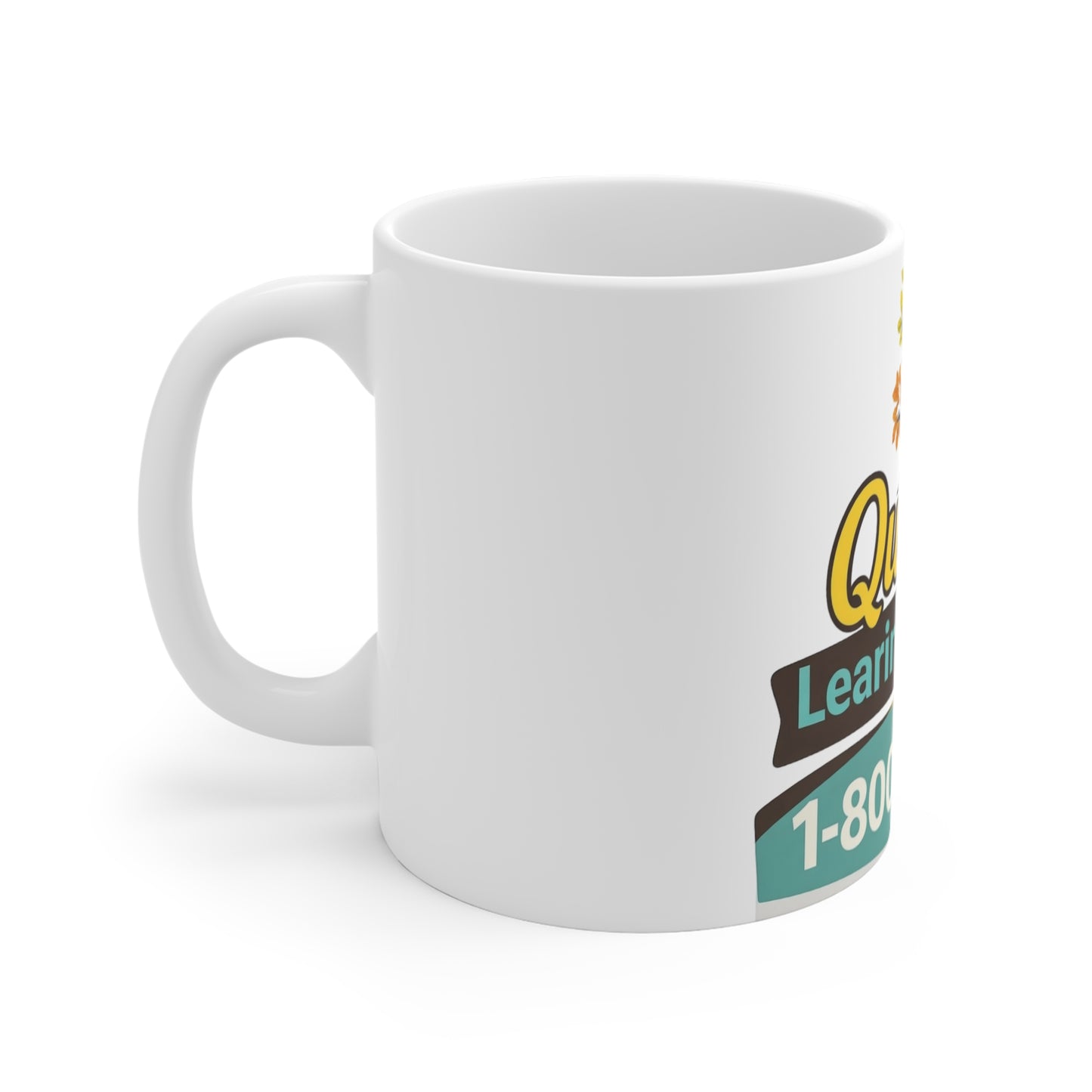 "Quality Learing Center" 1-800-FRAUD Coffee Mug