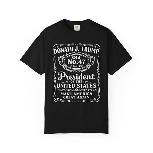 Trump "Old No. 47" President T-Shirt Comfort Colors Brand T-Shirt