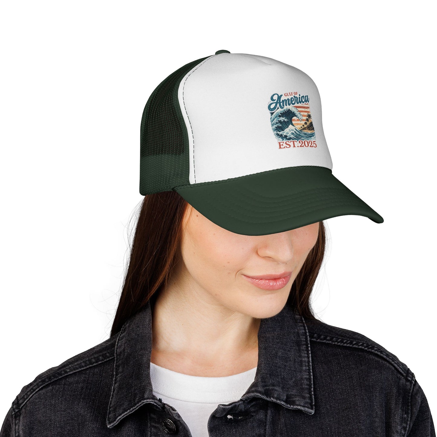 Gulf of America Est. 2025 Waves Trucker Cap