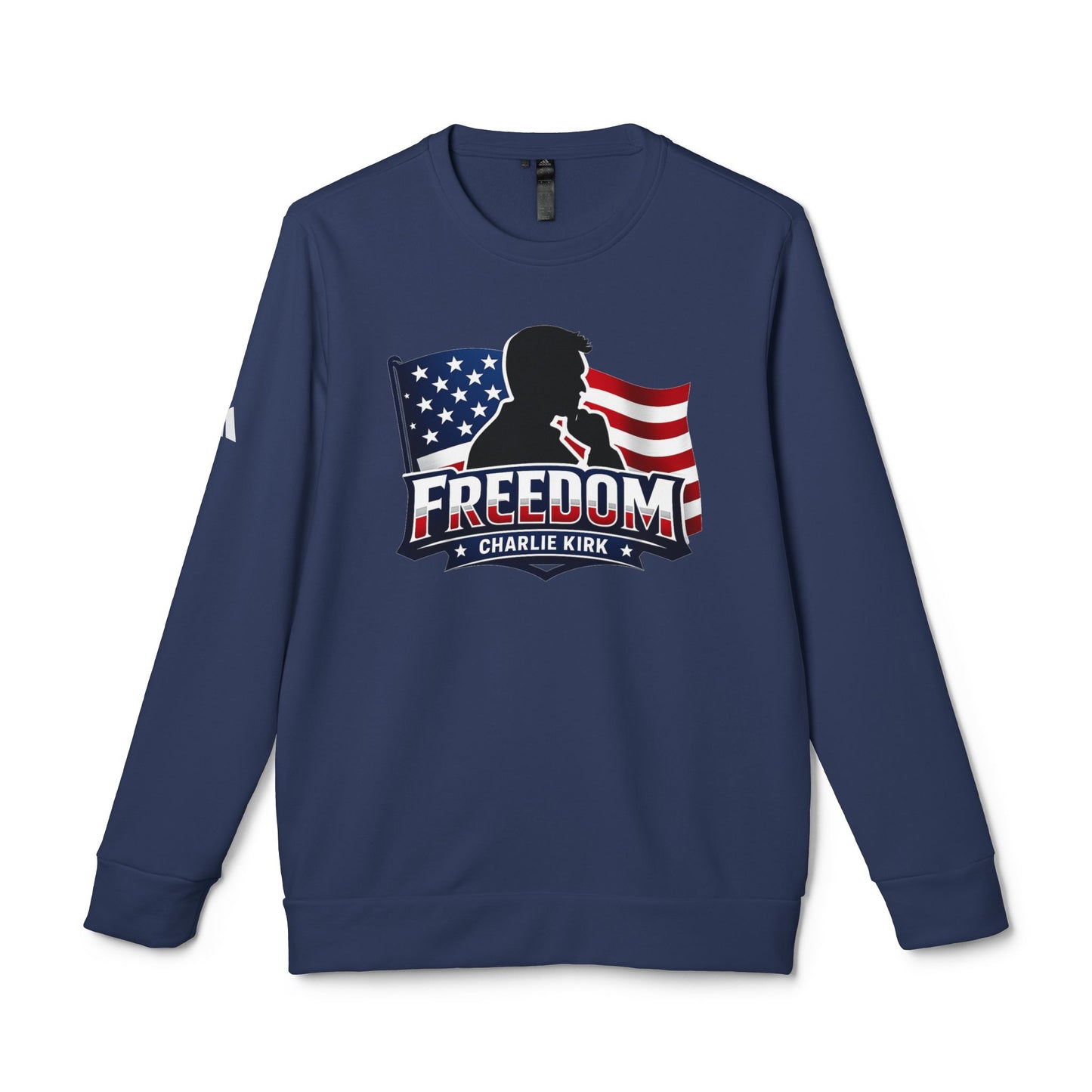 Charlie Kirk Freedom Crewneck Adidas Sweatshirt