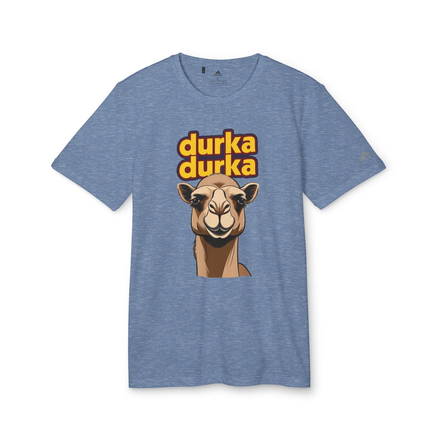 "Durka Durka" Camel Adidas Brand T-Shirt