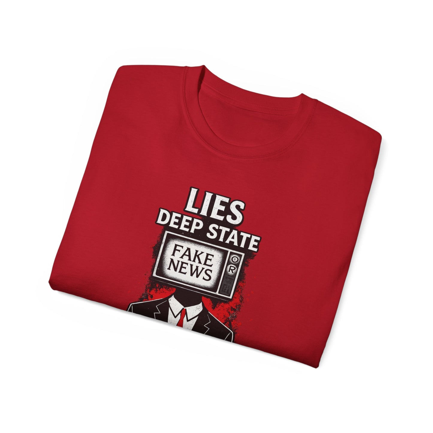 Fake News Political Statement Gildan Brand T-Shirt